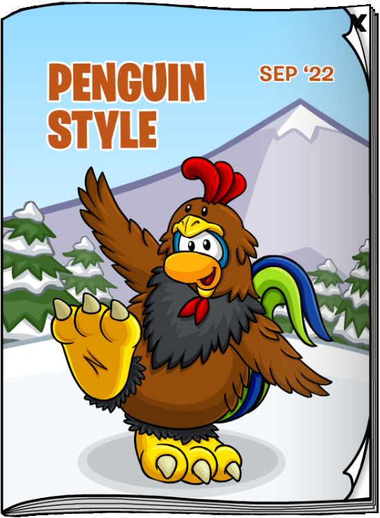 September 2022 Penguin Style, Club Penguin Legacy Wiki