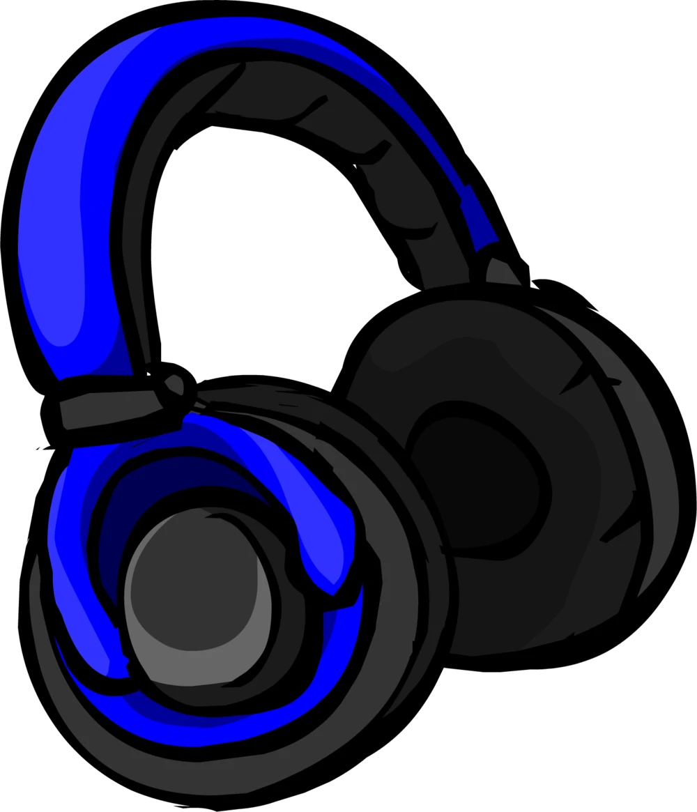 Blue Headphones | Club Penguin Legacy Wiki | Fandom