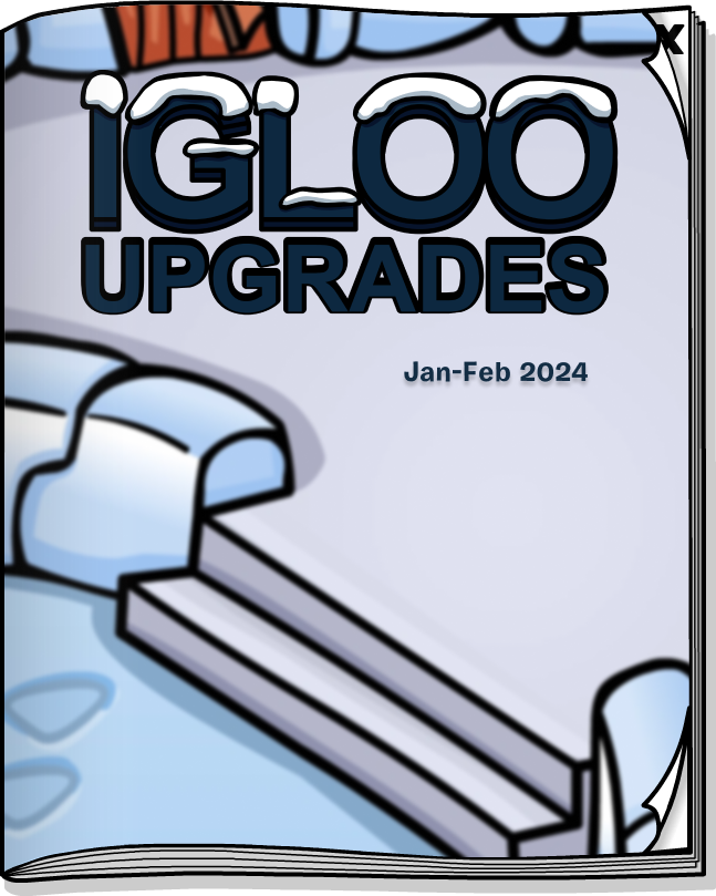 January 2024 Igloo Upgrades Club Penguin Legacy Wiki Fandom