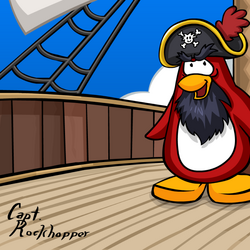 🔴O Capitão Rockhopper! - Club Penguin Avalanche 