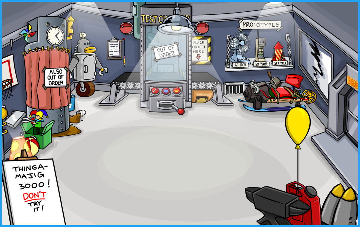 User blog:SandorL/New Club Penguin Rooms Ep 13 (Gadget Room), Club Penguin  Wiki