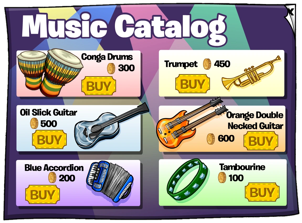Music Jam 2022 Back Stage Music Catalog Club Penguin Legacy Wiki Fandom