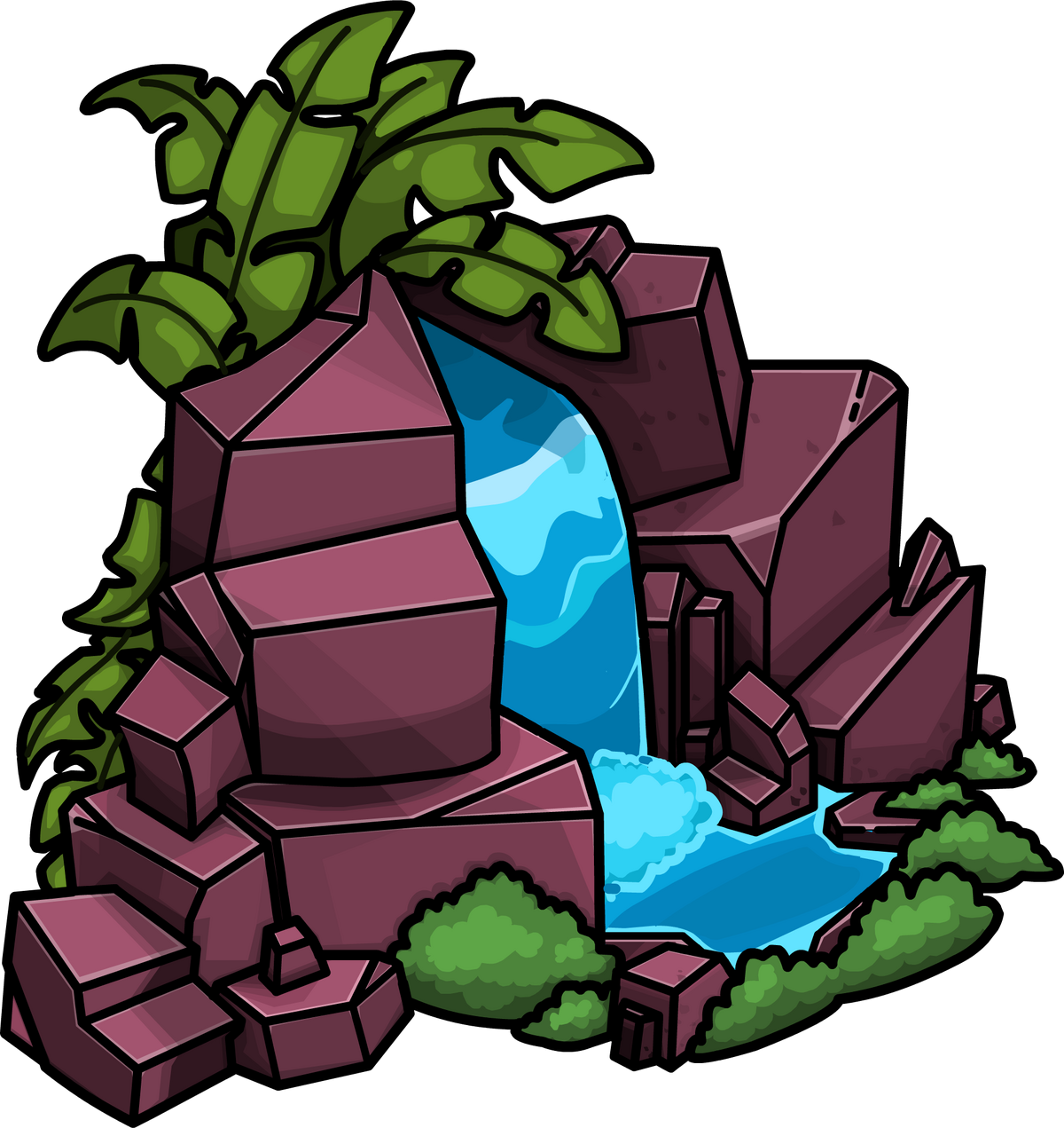 Waterfall | Club Penguin Legacy Wiki | Fandom