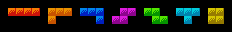 TGM Legend tetriminos