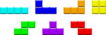 Tutustu 104+ imagen tetris game pieces