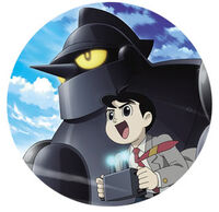 Shotaro Kaneda and Tetsujin 28, from the 2004 series