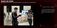 Dove Meir (mocap actor) gets ready for an excution