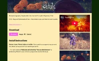 The Petals video game website
