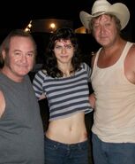 Behind the scenes photo.