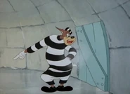 "Yeah, I know, he'll be right there behind me..."