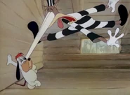 "You moved, didn't ya?"