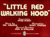 Little Red Walking Hood