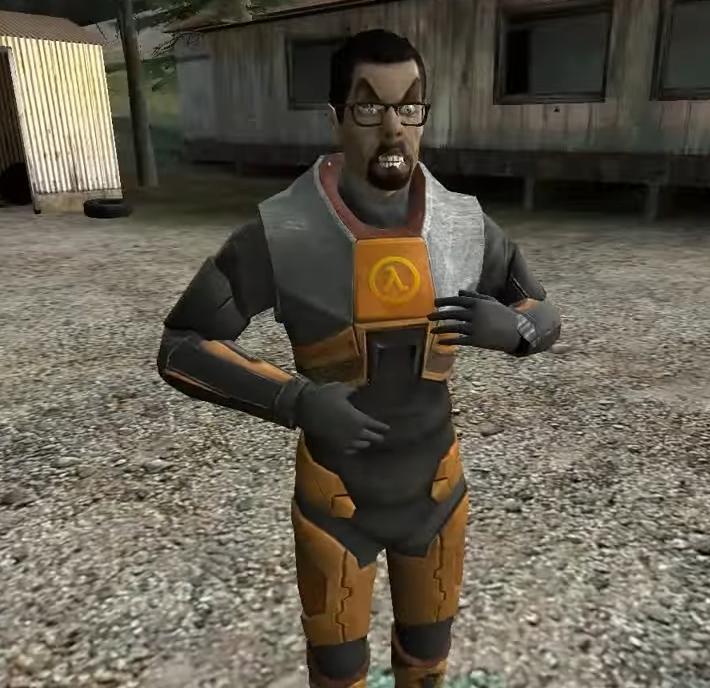 Мод на алекс гаррис мод. Барни half Life 2. Black Mesa Барни.