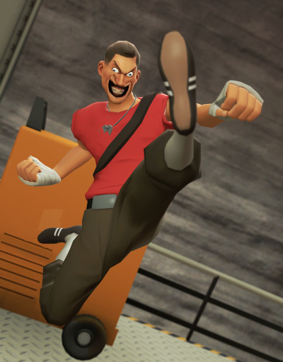 scout tf2 face hatless