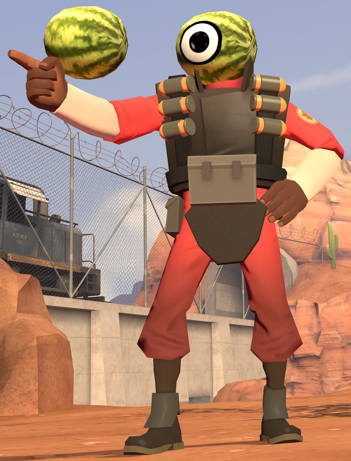 Melonman | TF2 FreakShow Wiki | Fandom Melonman | TF2 FreakShow Wiki | Fandom