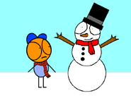 Felipebross and his Snowman - A Felipebross Holiday