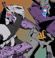 Beast Megatron vs. Lord Madhammer (based on "Insert Funn13 Here"). By Deathmarch (Plumper).