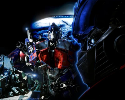 Optimus Prime Wallpaper Dark of the Moon