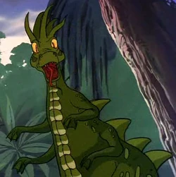 It looks kinda like that mechanical dragon Scooby Doo ran into when he met Sandy Duncan.