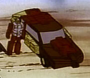 Cybertronic sports car mode