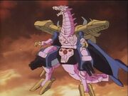 Galvatron BWII cartoon dragon mode