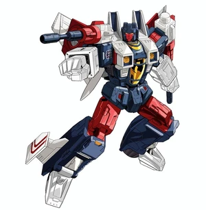He'll shoot you until he's red in the face. And missile launchers.