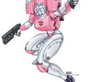 Arcee Introduces Punch to the Wreckers' Bar