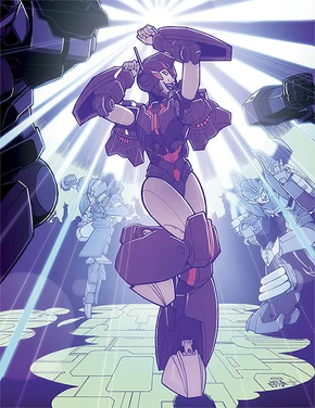 Post-Dreamwave, characters are drawn to look like they're dancing on purpose.