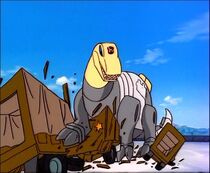 "Oops. Pardon me. Coming this way