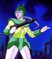 Beta -— Sexier than , more kickass than . The original model makes her debut...  totally stole her weapon idea.