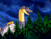 "Hello, pretty trees. Me Sludge stomp you now