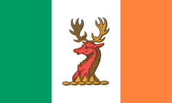 The flag of the Kingdom of Scundia