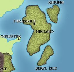 Map of the Eastern Isles