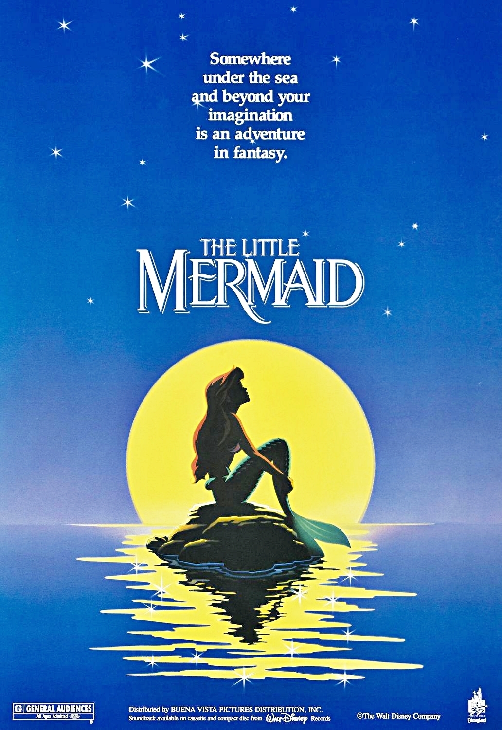 The Little Mermaid Movie Imagine Ink Book