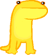 A yellow Salamander consort