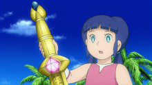 Sophia with sword
