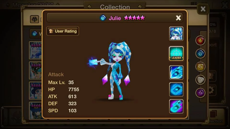 Julie | Thai Summoner War Sky Arena Wiki | Fandom