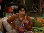 "My cheesy puffy friends have become my enemy."