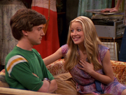 Katie flirts with Eric