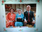 Bernice at Sunday dinner.