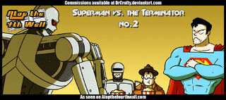 Superman v terminator by drcrafty.jpg