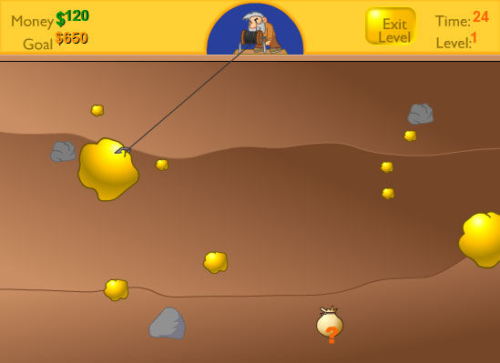 The Gold Miner  Play The Gold Miner on PrimaryGames