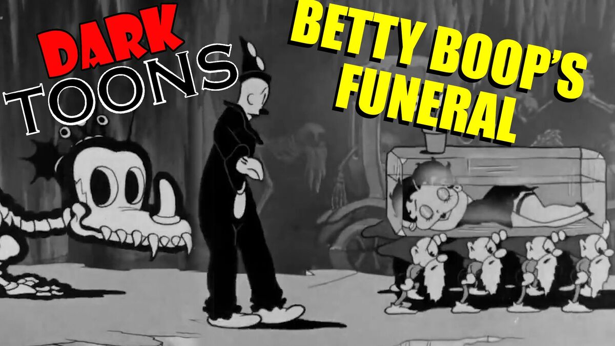 Betty Boop Being Chased (Betty Boop)