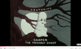 1955 CASPER THE FRIENDLY GHOST #39~ missing 1st wrap and ad centerfold