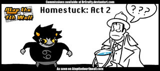 Homestuck^2, one year older - enter the spider zone