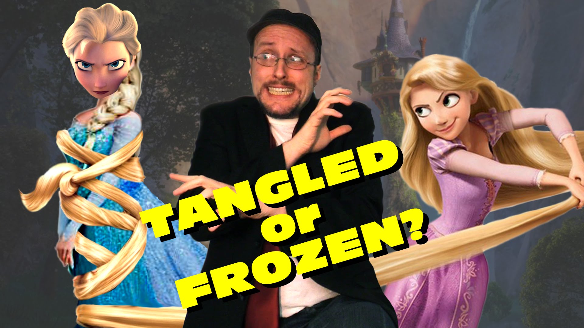 tangled and frozen