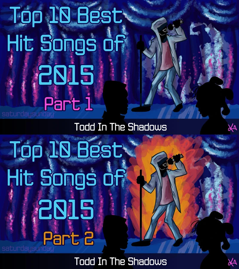 The Top Ten Best Hit Songs of 2015 | Channel Awesome | Fandom