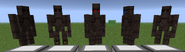 From left to right: Standard, Fast, Smart, Perceptive, Strong