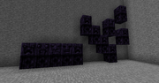 Obsidian totem block faces