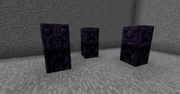 Obsidian totem block